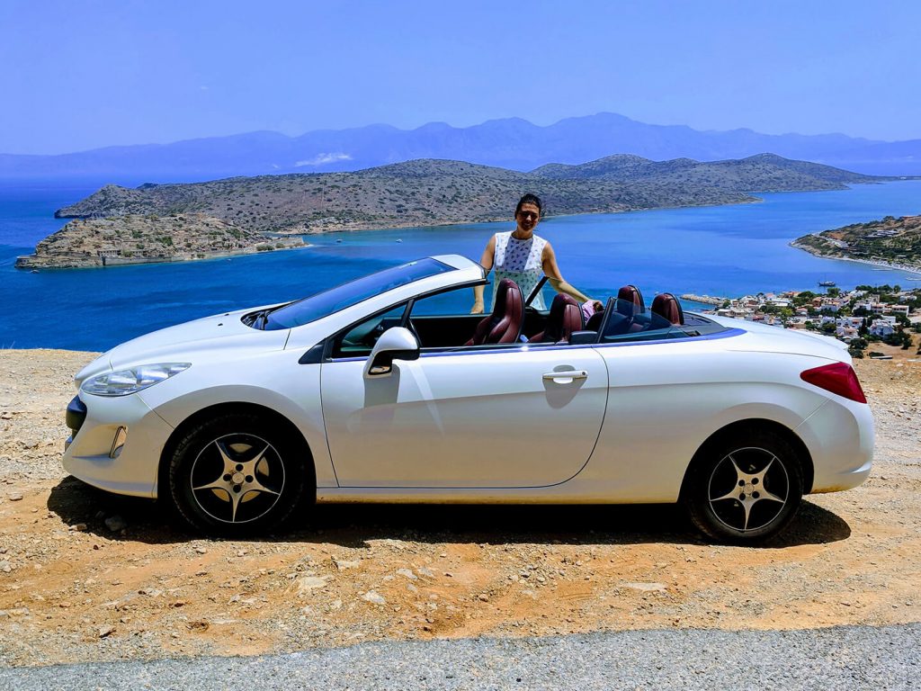 Peugeot 308cc Cabrio в Ираклионе, Крит