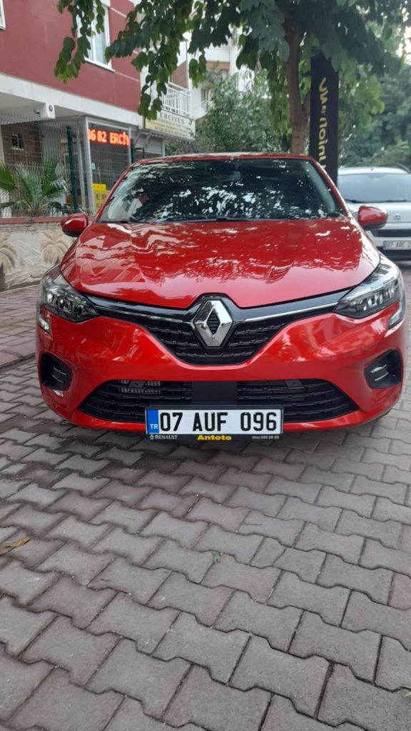 Renault Clio New 2021 Red в Анталии, Турция