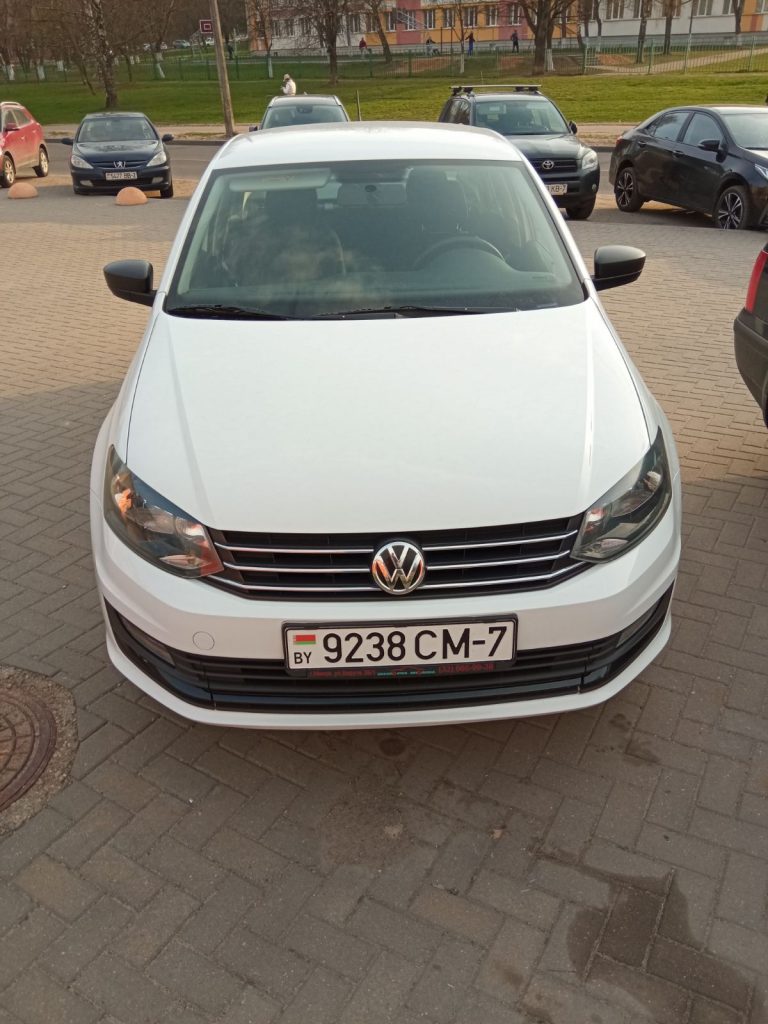 Посуточная аренда Volkswagen Polo 2019 в Минске, Беларусь