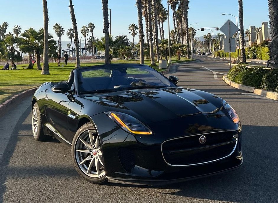 Jaguar F-type Roadster 2021 в Лос Анджелесе, США
