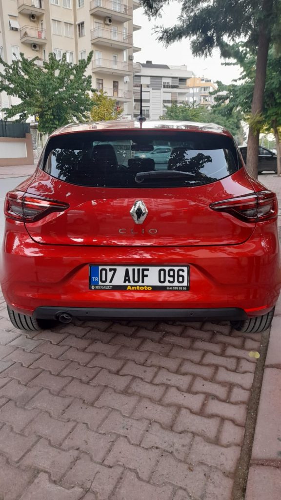 Renault Clio New 2021 Red в Анталии, Турция