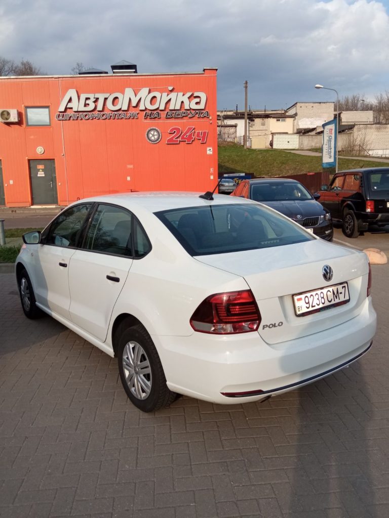 Посуточная аренда Volkswagen Polo 2019 в Минске, Беларусь