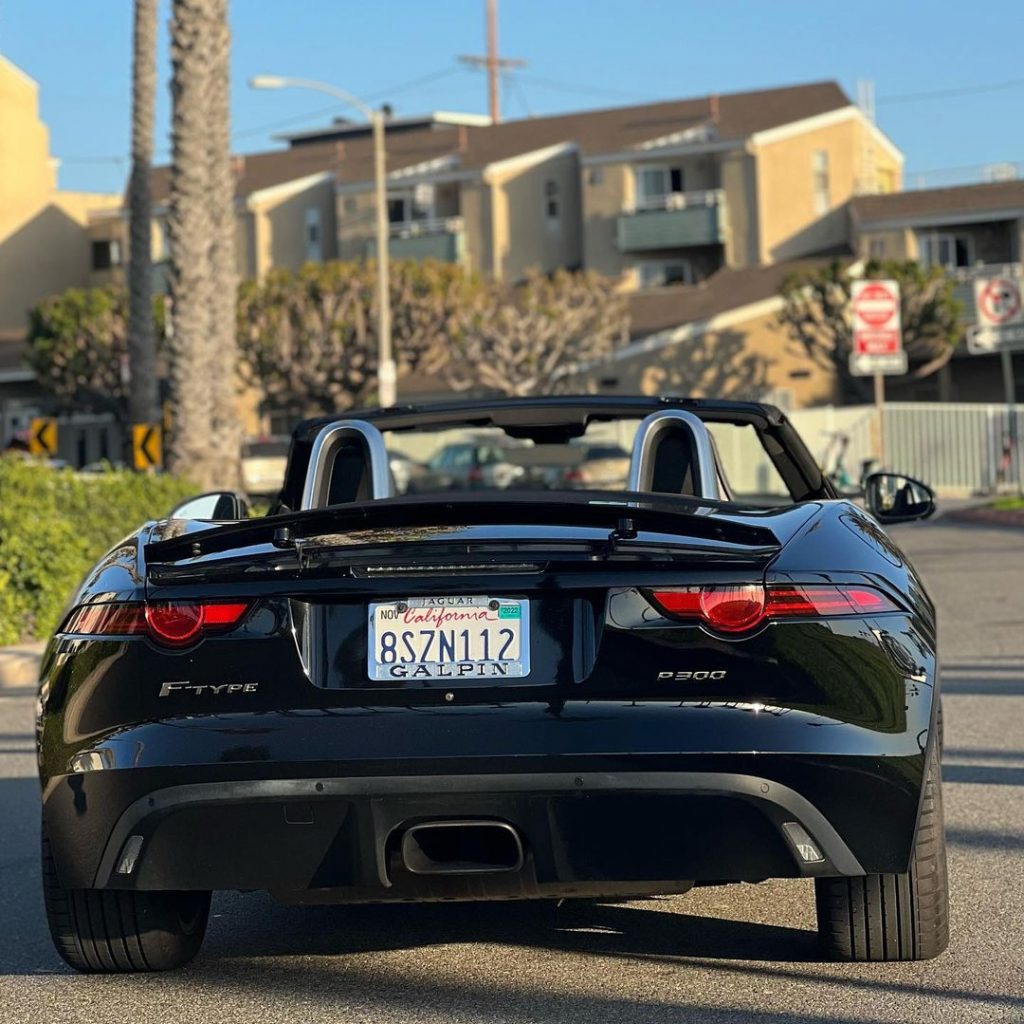 Jaguar F-type Roadster 2021 в Лос Анджелесе, США