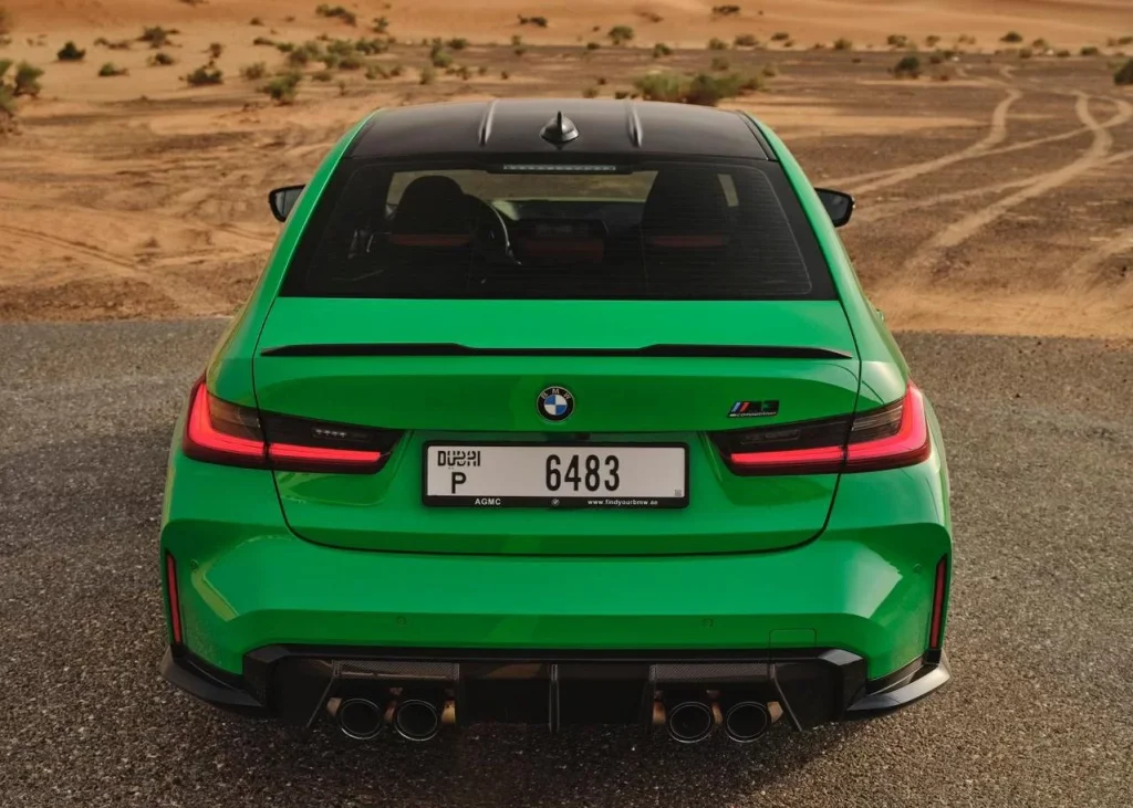 BMW M3 COMPETITION GREEN в Дубаи, ОАЭ