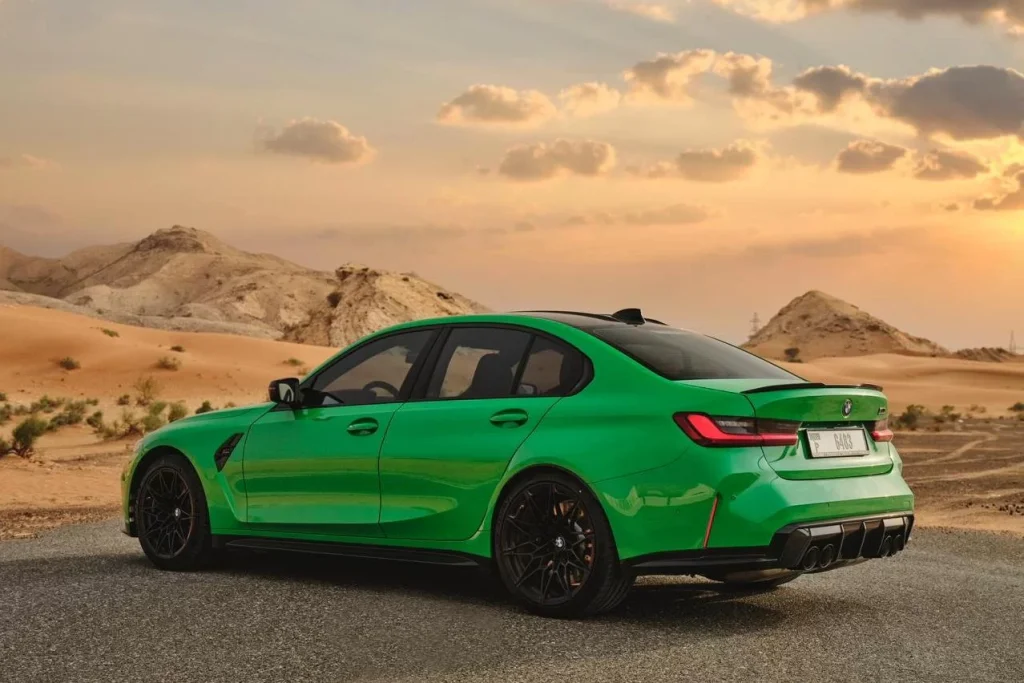 BMW M3 COMPETITION GREEN в Дубаи, ОАЭ