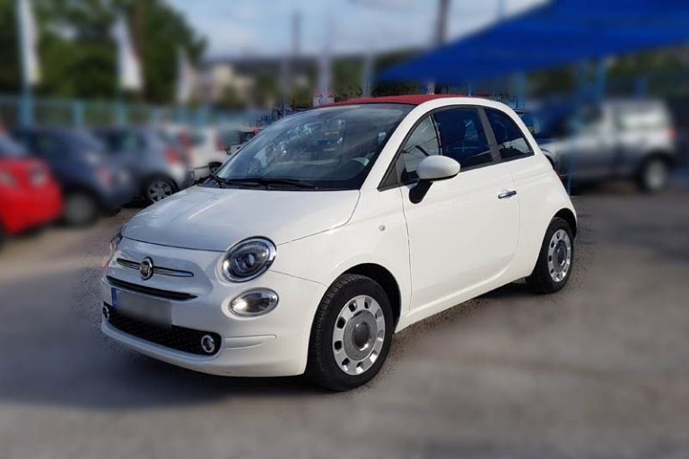 Fiat 500 Cabrio в Салониках, Греция