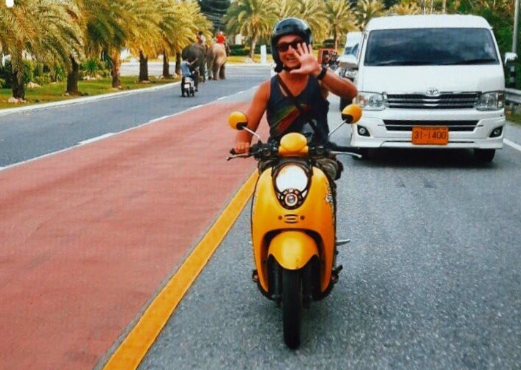 Honda Scoopy на Пхукете, Таиланд