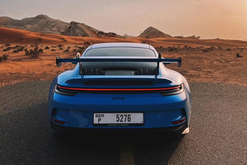 PORSCHE 911 GT3 в Дубаи, ОАЭ