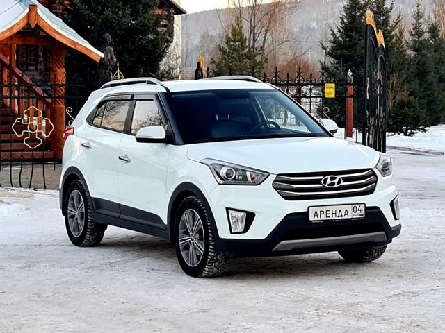 Hyundai Creta (белый) 2018-2020 год или аналог в Горно-Алтайске, Россия
