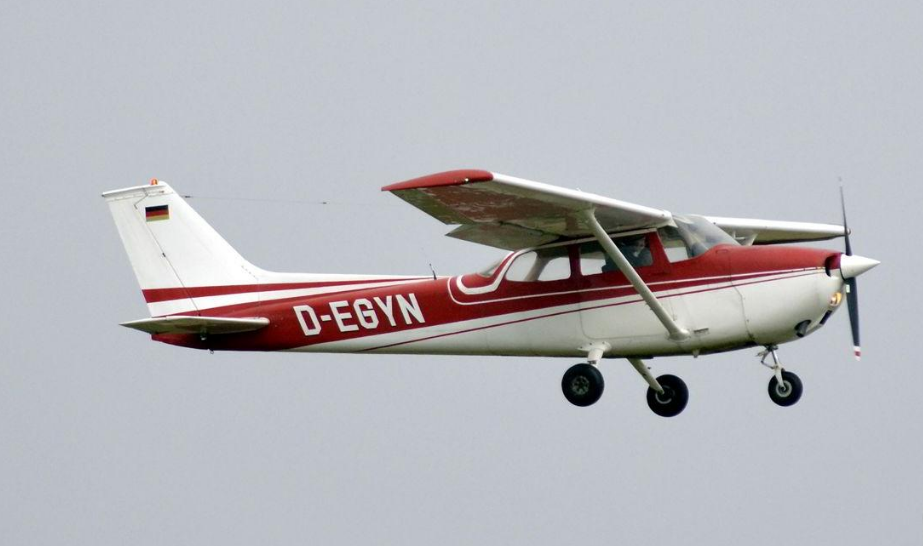 Полёт на самолете Cessna-172 на Кипре в Ларнаке