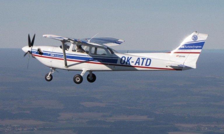 Полёт на самолете Cessna-172 на Кипре в Ларнаке