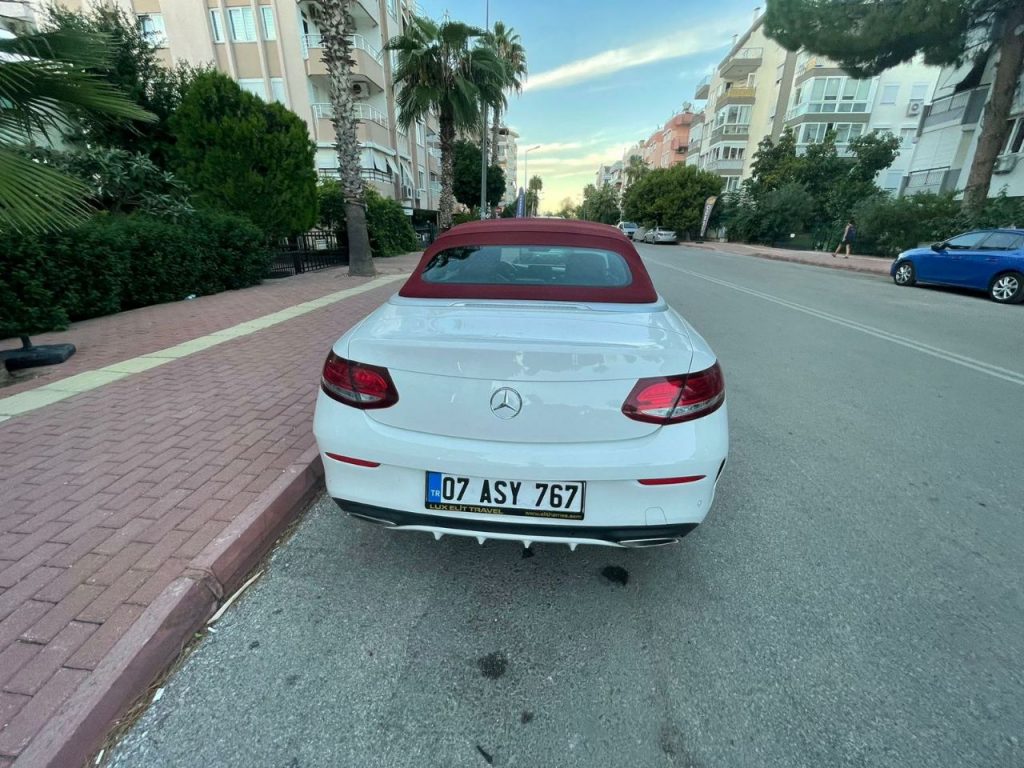 Mercedes С 200 2020 год Cabrio в Кемере, Турция