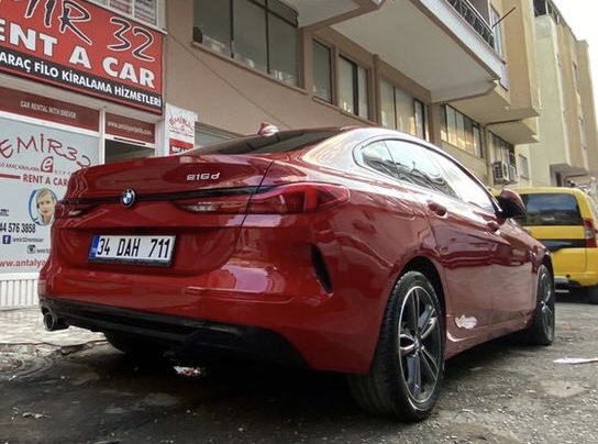 BMW 216d 2021-2023 год или аналог в Анталии, Турция