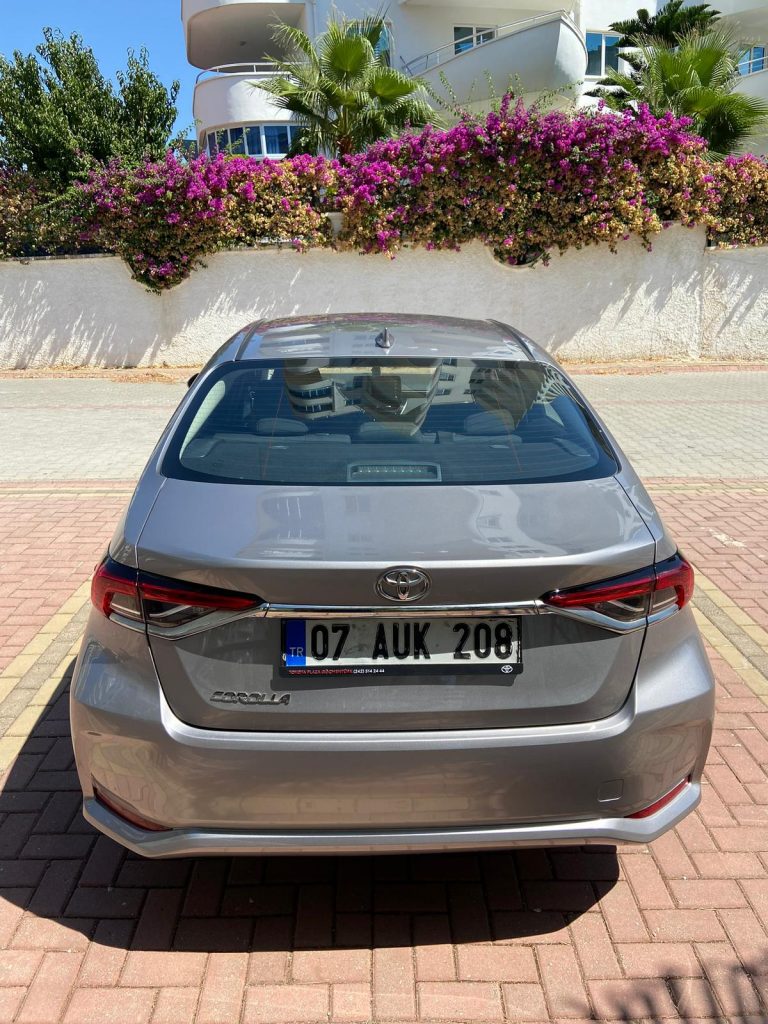 Toyota Corolla 2020-2022 или аналог в Аланье, Турция