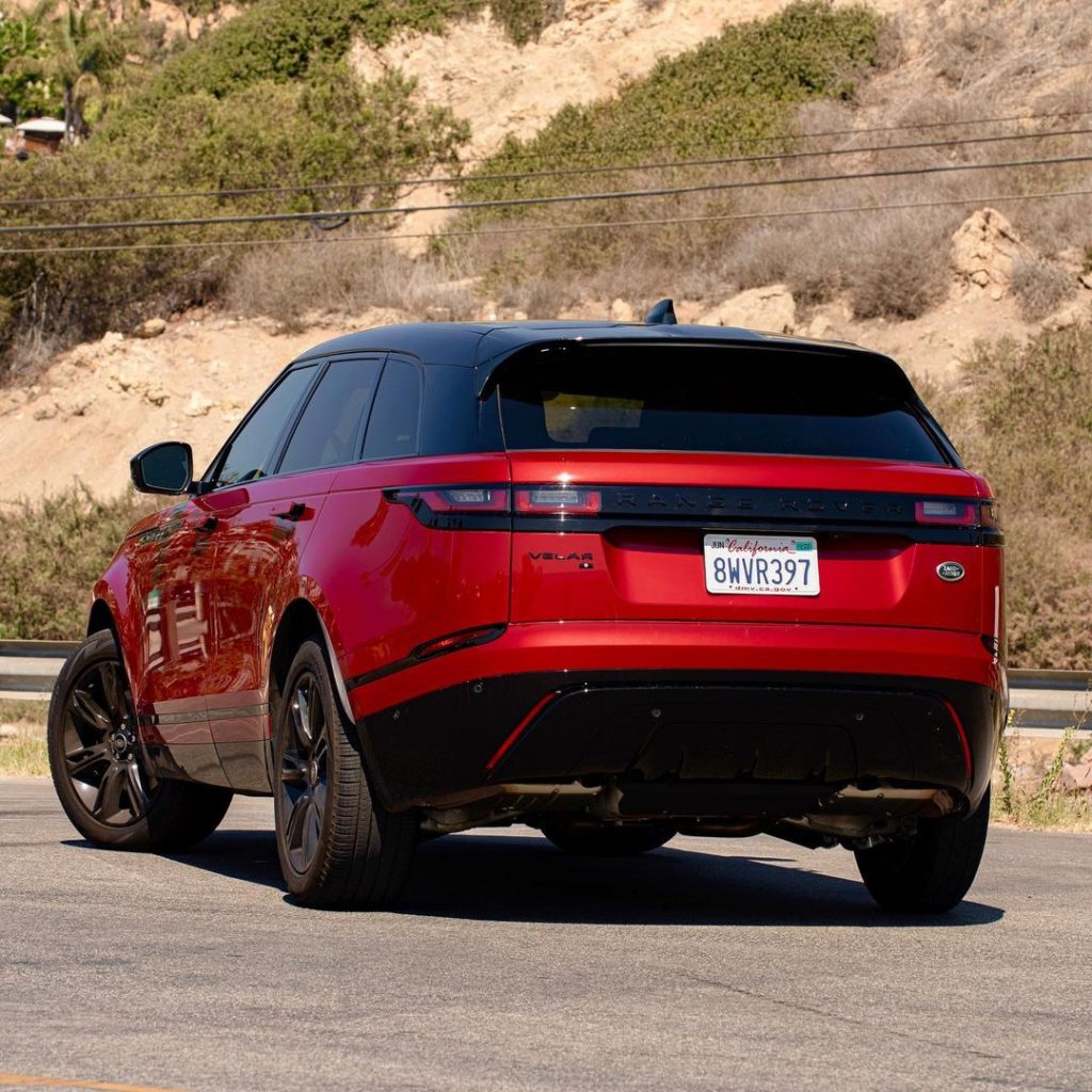 Range Rover Velar 2021 red в Лос Анджелесе, США