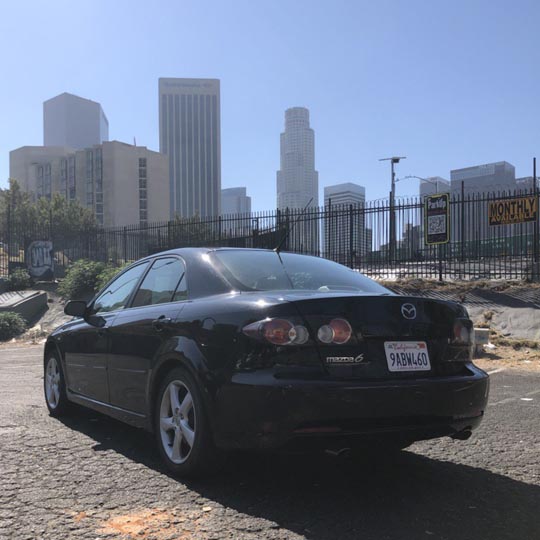 Mazda 6, 2012-2016 или аналог в Лос-Анджелесе, США