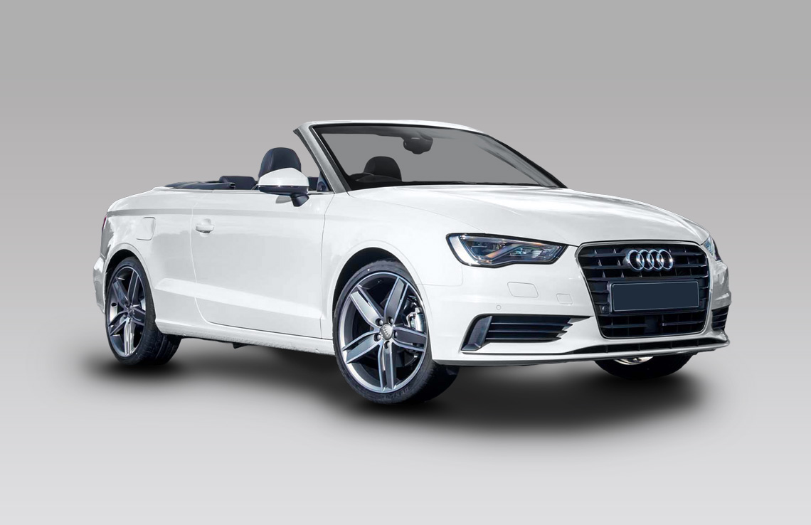 Взять в аренду AUDI A3 CABRIO TURBO AUTOMATIC в Родосе, Греция