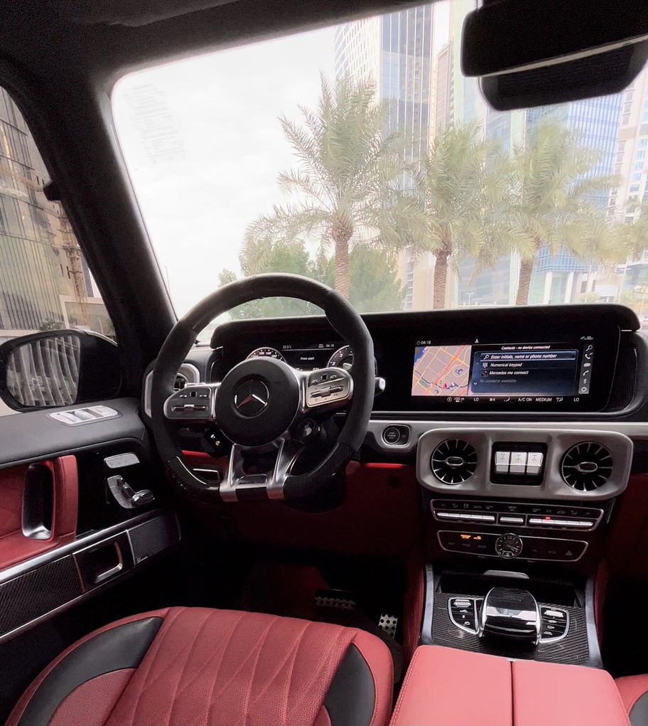 Mercedes G63 Black 2022-2024 в Дубаи, ОАЭ