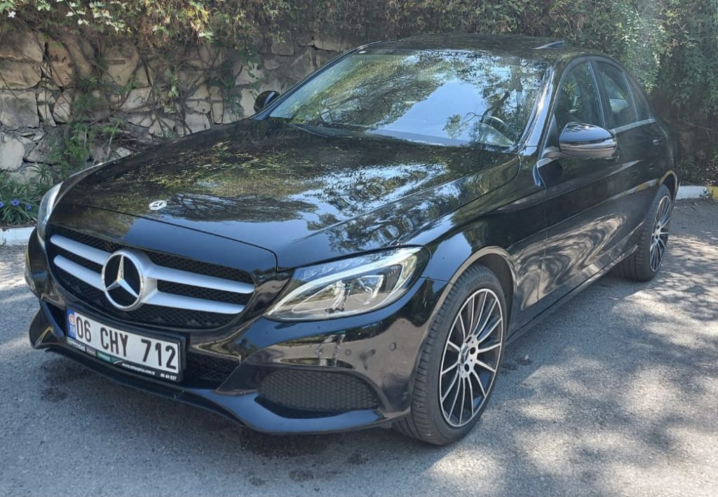 Mercedes C200d 2018-2020 или аналог в Белеке и Сиде, Турция