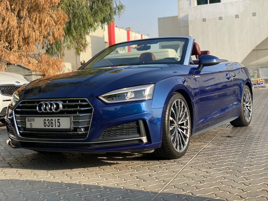 Audi A5 cabrio 2018-2021 или аналог в Дубаи, ОАЭ