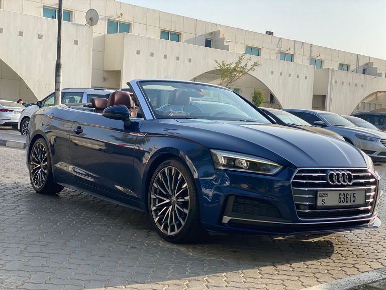 Audi A5 cabrio 2018-2021 или аналог в Дубаи, ОАЭ