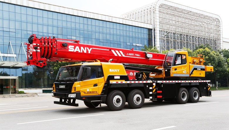 Кран Sany STC500 50 тонн