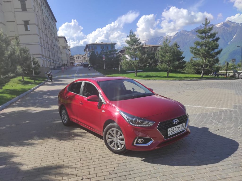 Hyundai Solaris (АКПП) 2019-2021 или аналог в Сочи, Россия