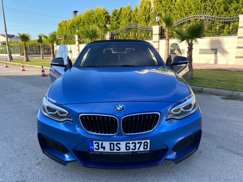 BMW 218i Cabrio 2018 в Аланьи и Анталии, Турция
