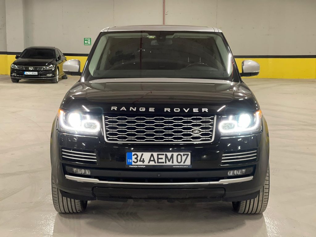 Range Rover vogue – 2017 в Аланьи и Анталии, Турция