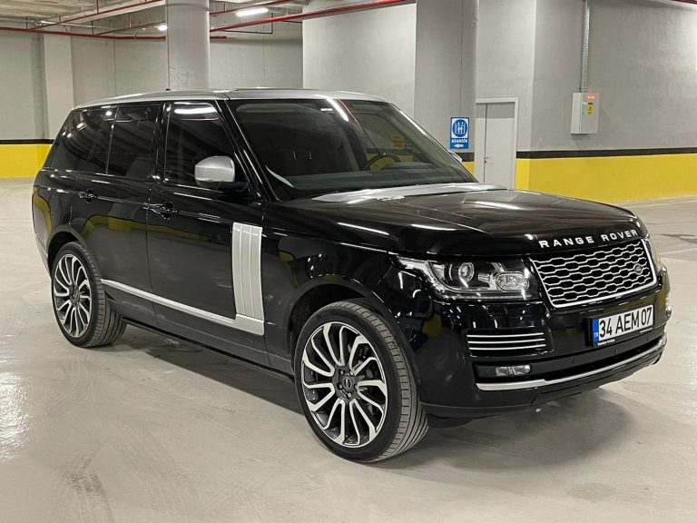 Range Rover vogue — 2017 в Аланьи и Анталии, Турция