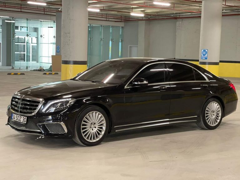 Mersedes s 500 2015-2017 в Аланьи и Анталии, Турция