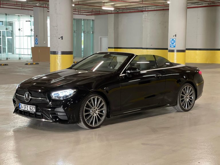 Mersedes E350 cabrio 2021 в Аланьи и Анталии, Турция