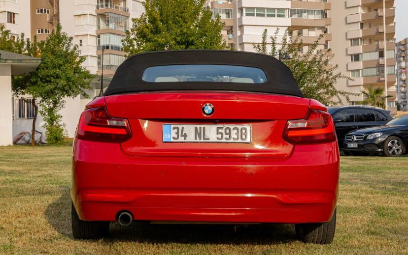 BMW 2 cabrio red в Аланьи и Анталии, Турция