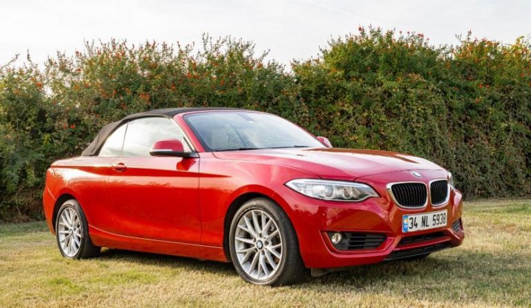 BMW 2 cabrio red в Аланьи и Анталии, Турция