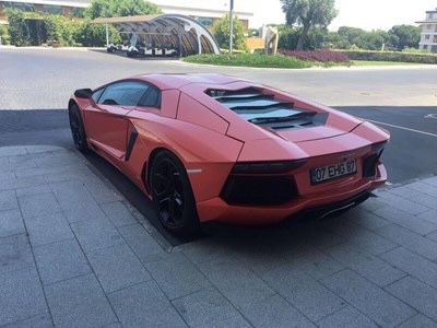 Lamborghini Aventador в Белеке и Сиде, Турция