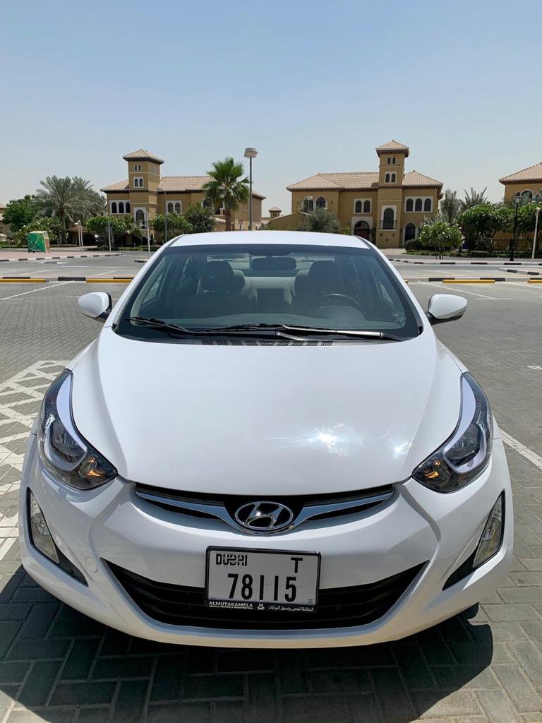 Hyundai Elantra 2018-2020 год или аналог в Дубаи, ОАЭ