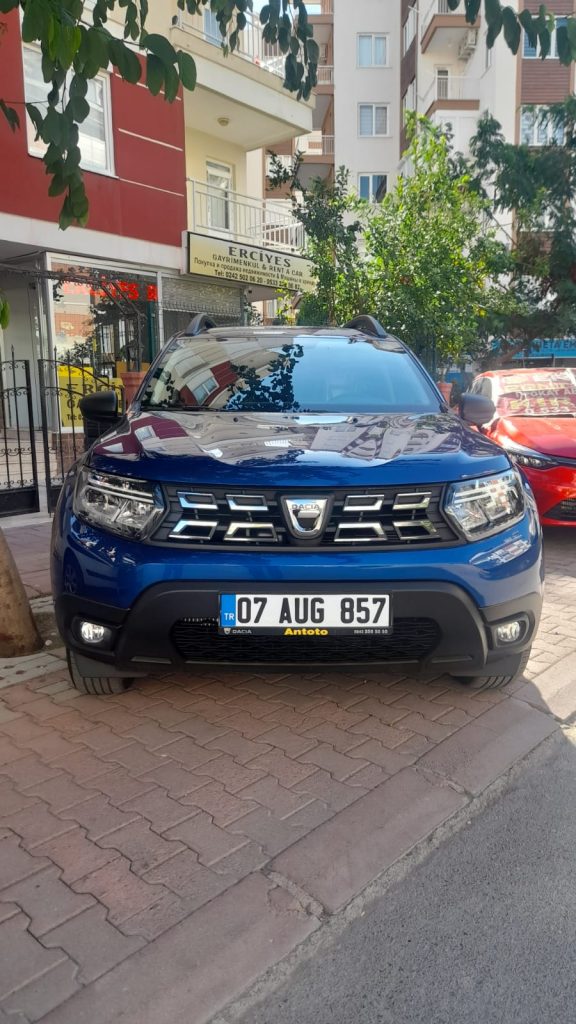 Dacia Duster New или аналог в Анталии, Турция