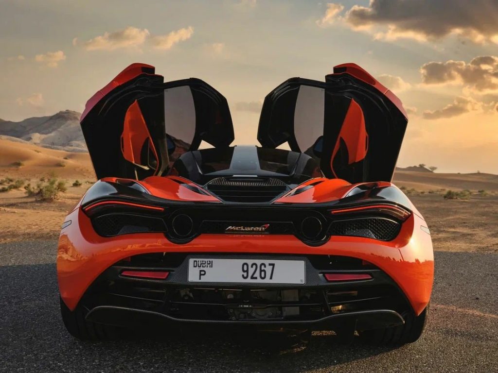 McLaren 720 в Дубаи, ОАЭ