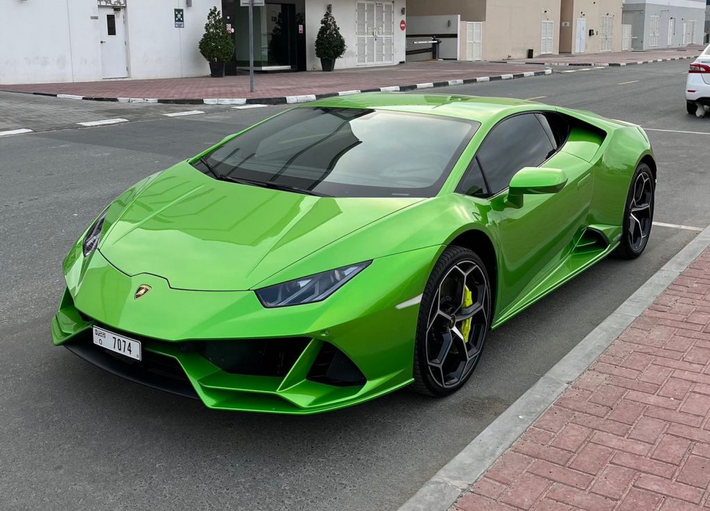 Lamborghini Huracan Green 2022 в Дубаи, ОАЭ