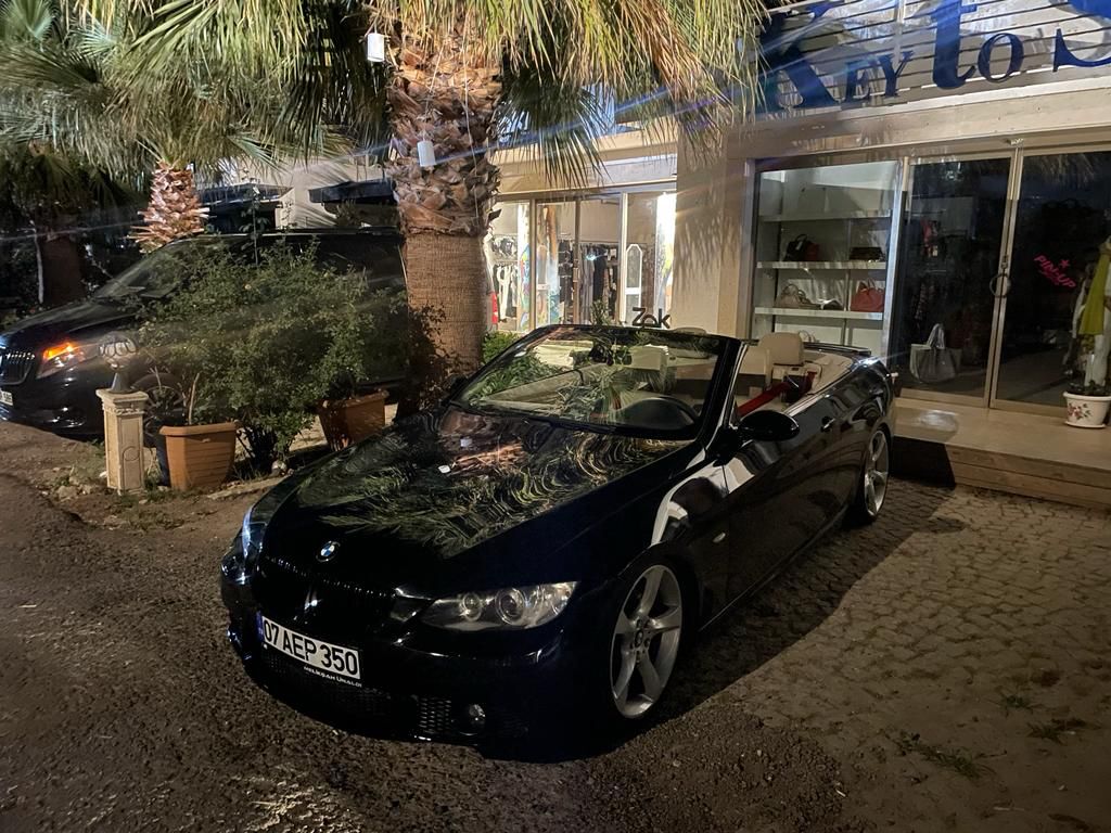 BMW 3 Cabrio Black в Кемере, Турция