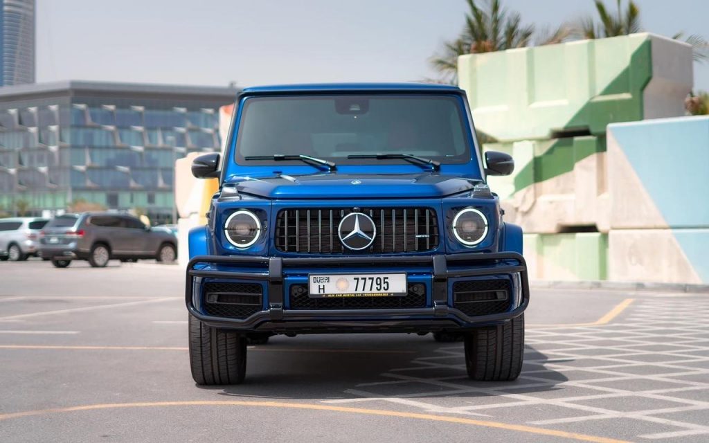 Mercedes-Benz G63 синий 2021 в Дубаи, ОАЭ