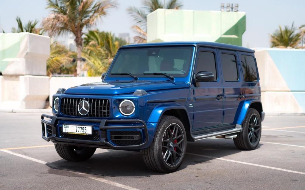 Mercedes-Benz G63 синий 2021 в Дубаи, ОАЭ
