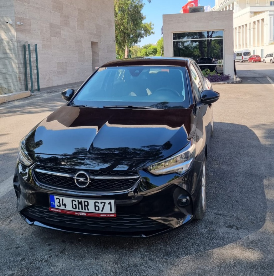 Opel Corsa Black 2022-2023 или аналог в Белеке, Турция