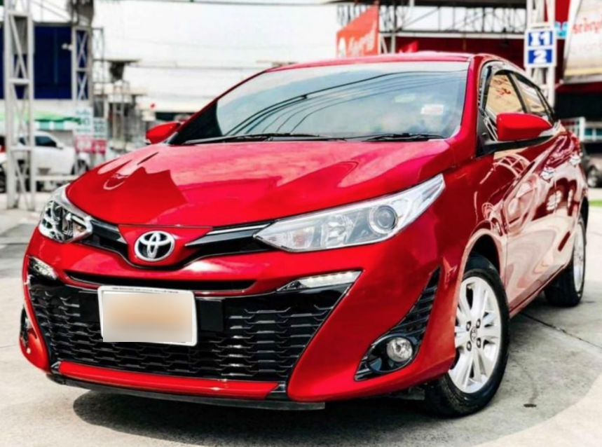 TOYOTA YARIS хетчбек 2017-2020 год или аналог на Пхукете, Тайланд