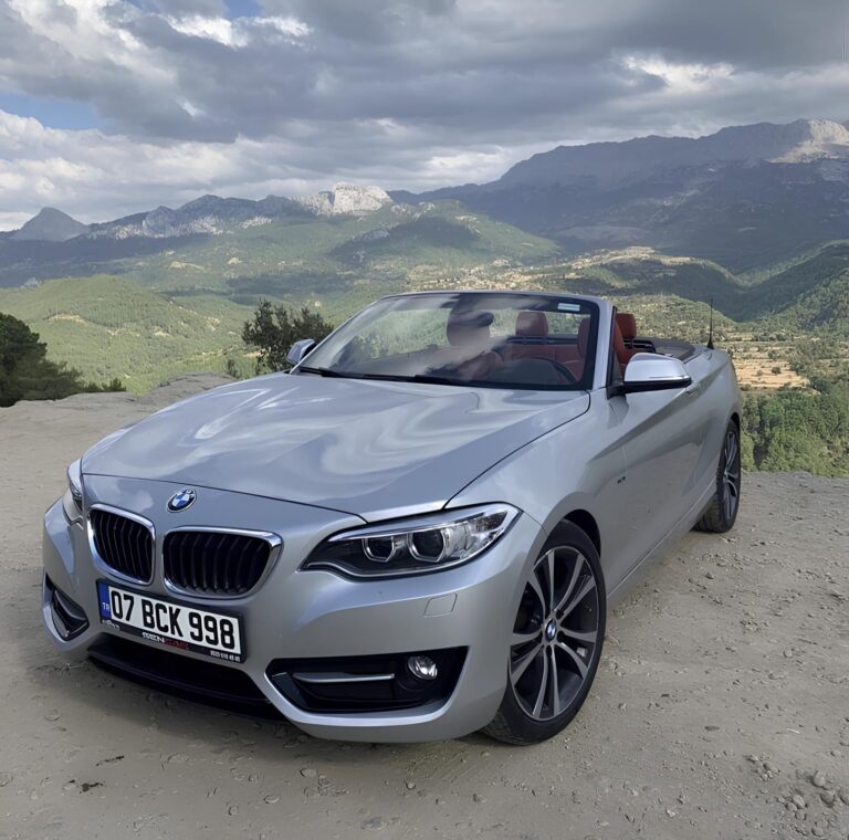 BMW 218i Sport кабриолет 2018-2019 или аналог в Анталии, Турция