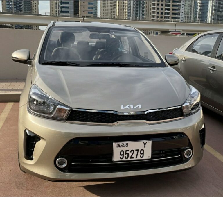 Kia Pegas (Rio) 2022-2023 или аналог в Дубаи, ОАЭ