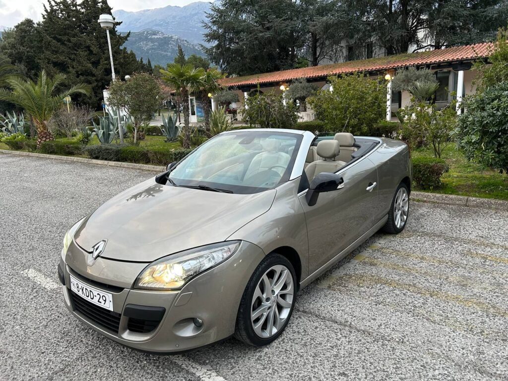 Renault Megane кабриолет 2014 или аналог в Черногории