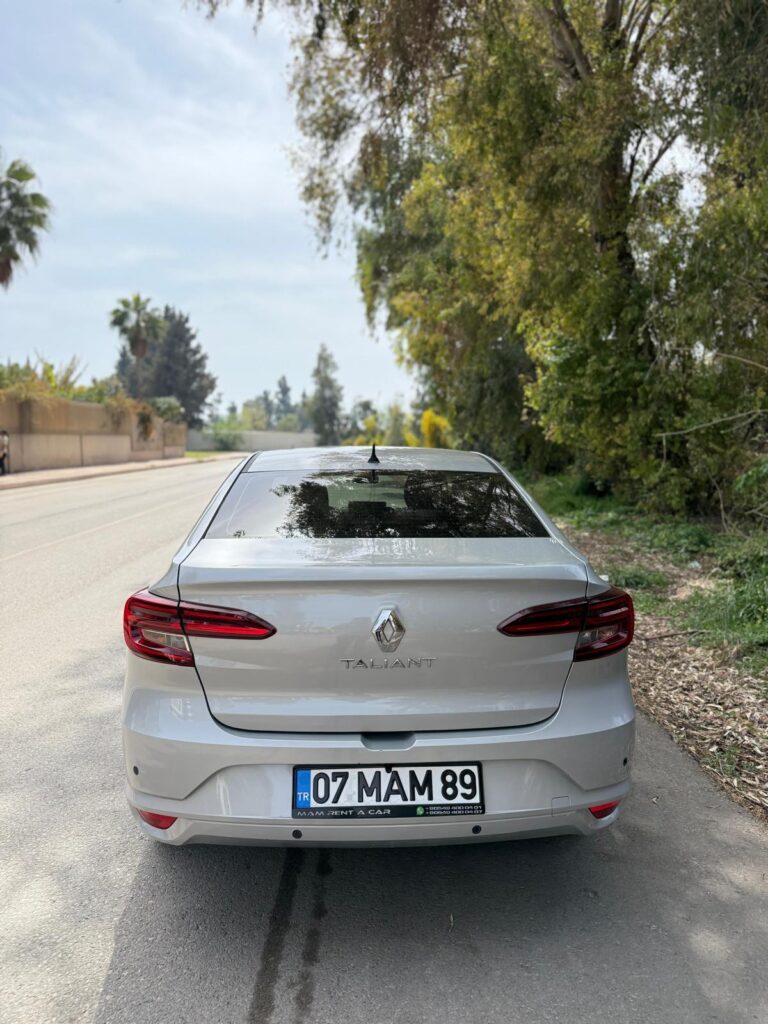 Renault Taliant автомат бензин 2022-2024 или аналог в Анталии, Турция