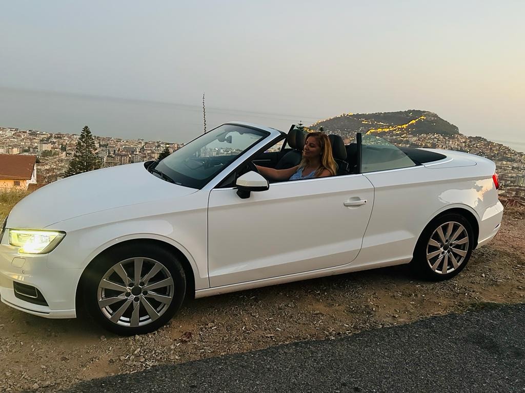 Audi A3 Белый Кабриолет 2018-2020 или аналог в Алании, Турция