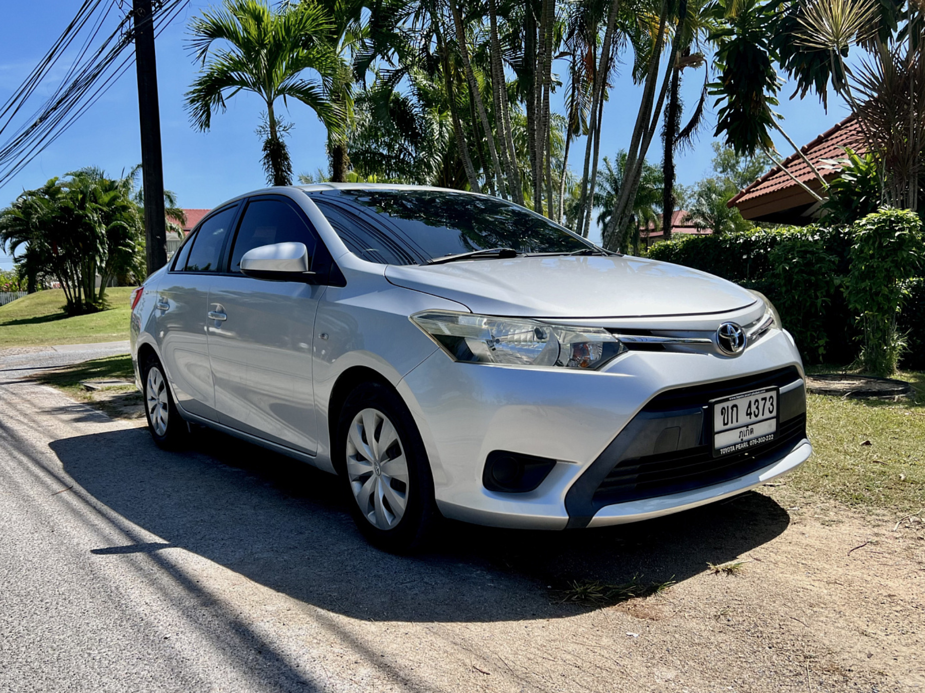 Toyota Vios Silver 2015 или аналог на Пхукете, Таиланд